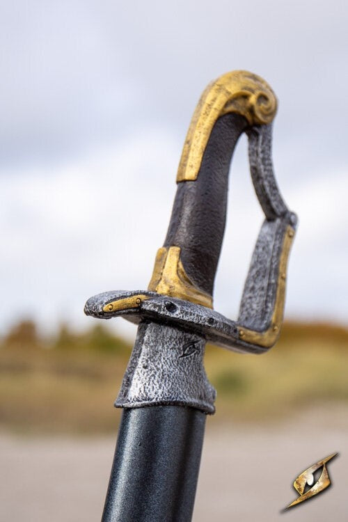 Böjd LARP sabel, 102 cm