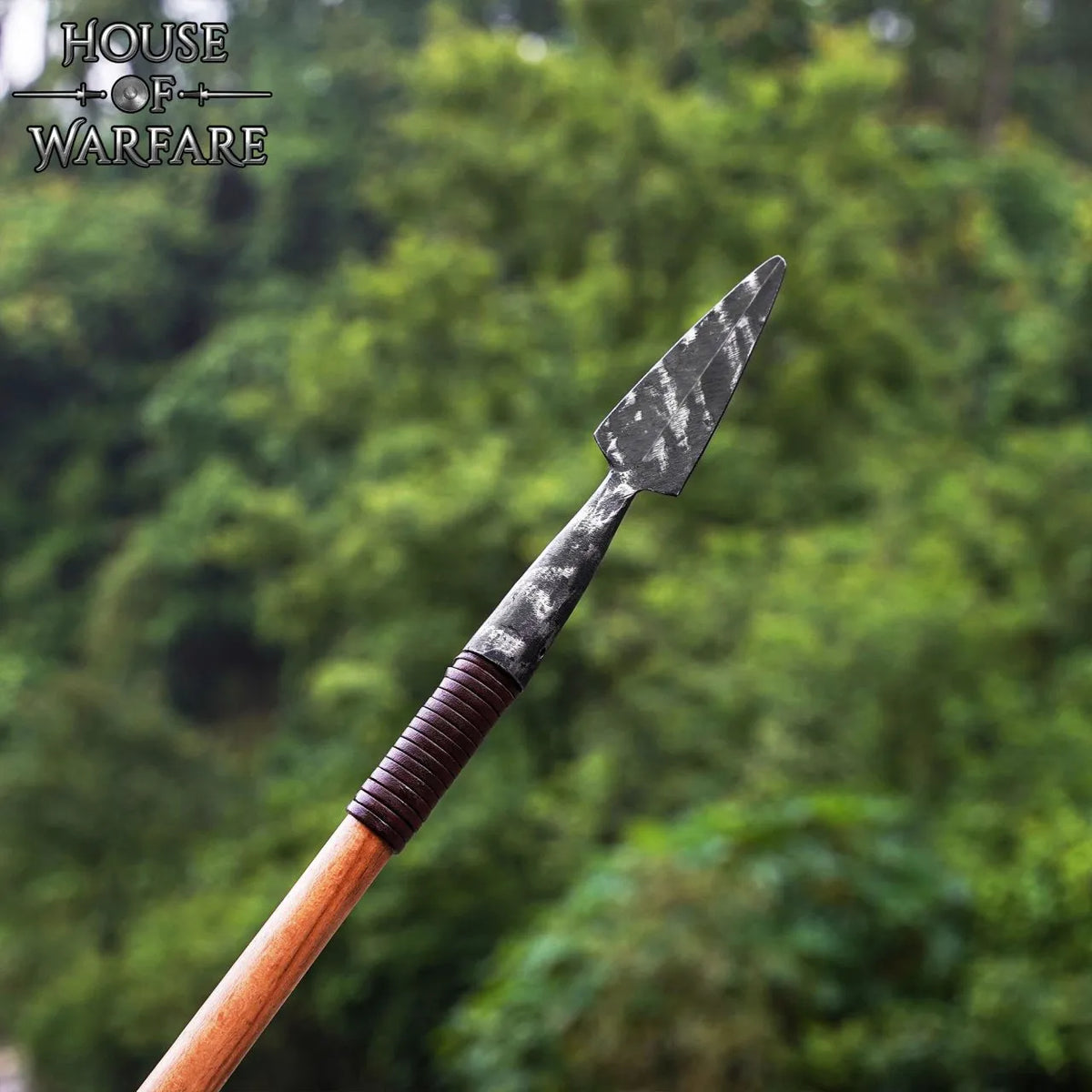 Viking spearhead, semi-sharp