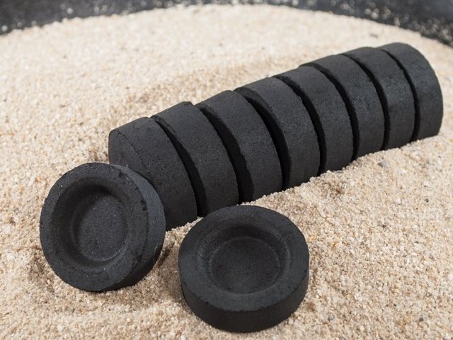 Incense charcoal tablet