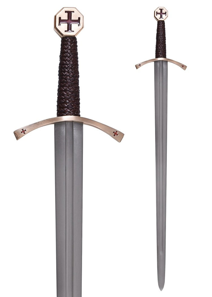 Templar sword Godfrey de Saint-Omer, semi-sharp