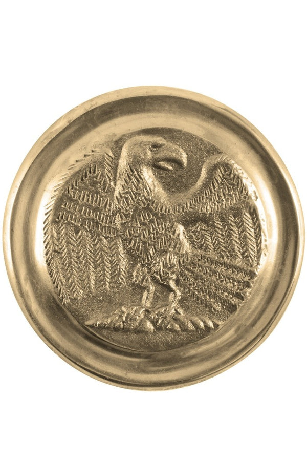 Roman phalera eagle gold colour