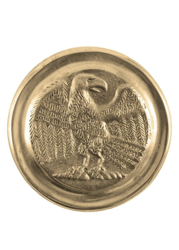 Roman phalera eagle gold colour