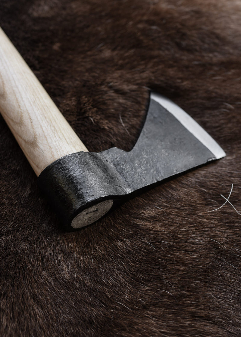 Wikinger Arbeitsaxt, Typ D, halbscharf