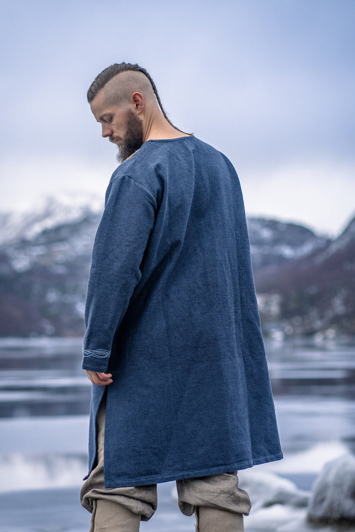 Tunic Viking jarl Hakon, blue