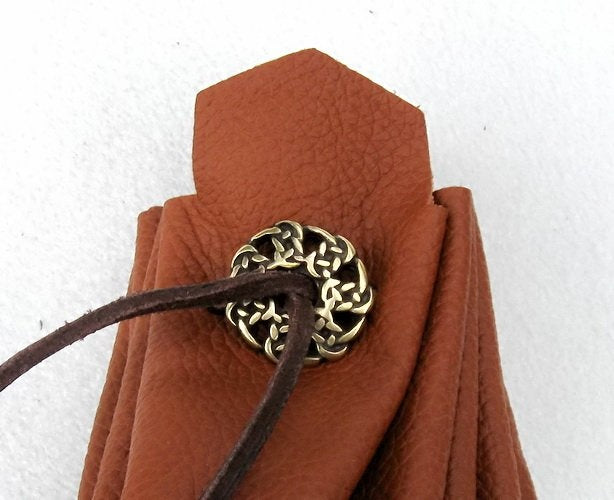 Vroeg-Middeleeuwse Gaelic knopen, set van 5 stuks, verzilverd