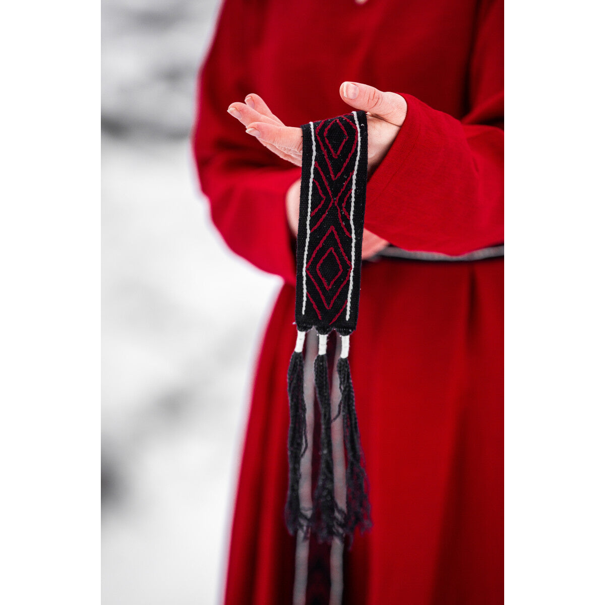 Viking belt Caja, black, 235 cm
