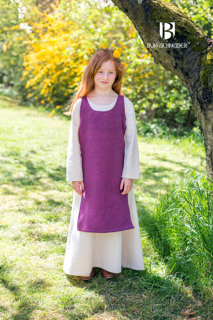 Medieval hangeroc Ylva, violet