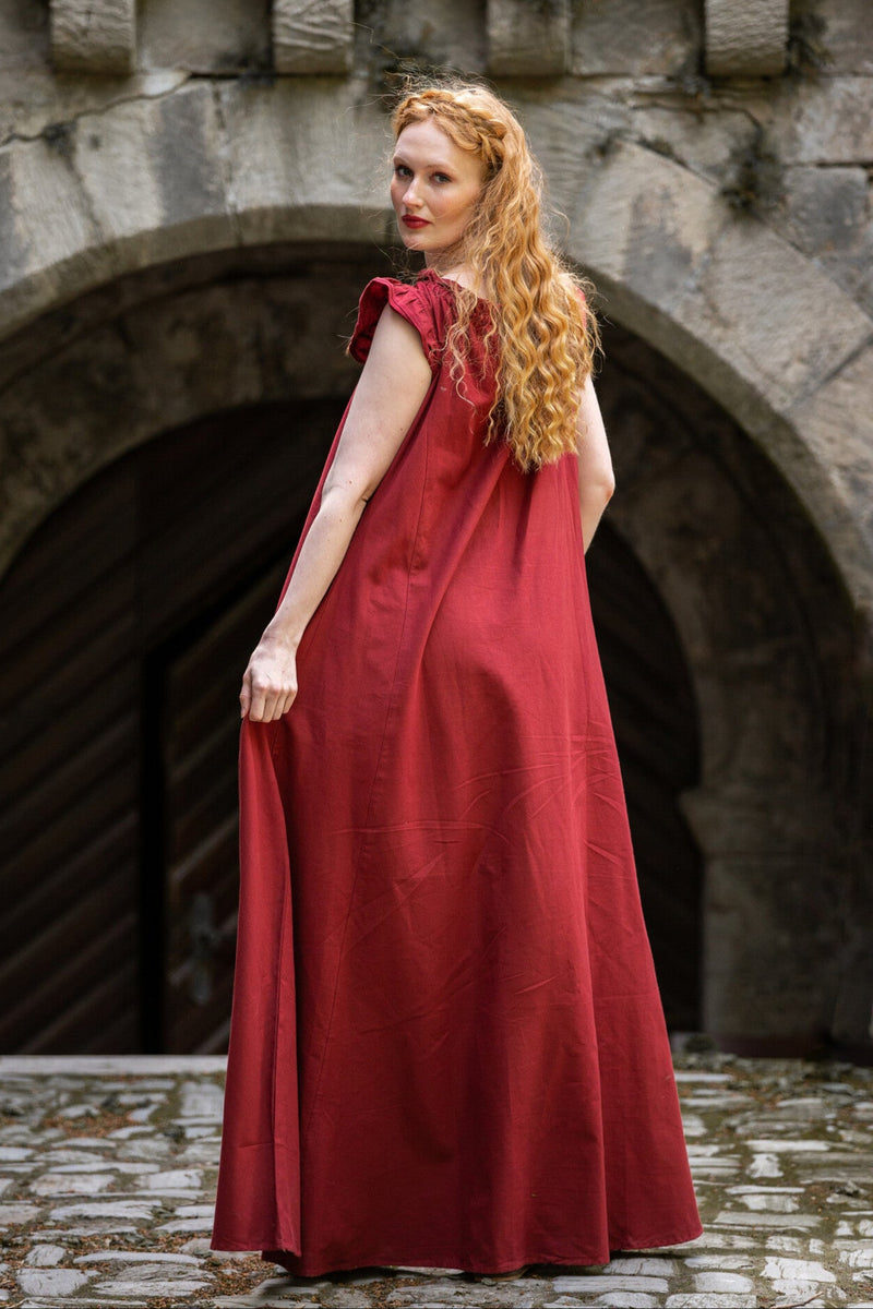 Robe Renaissance Clara, rouge