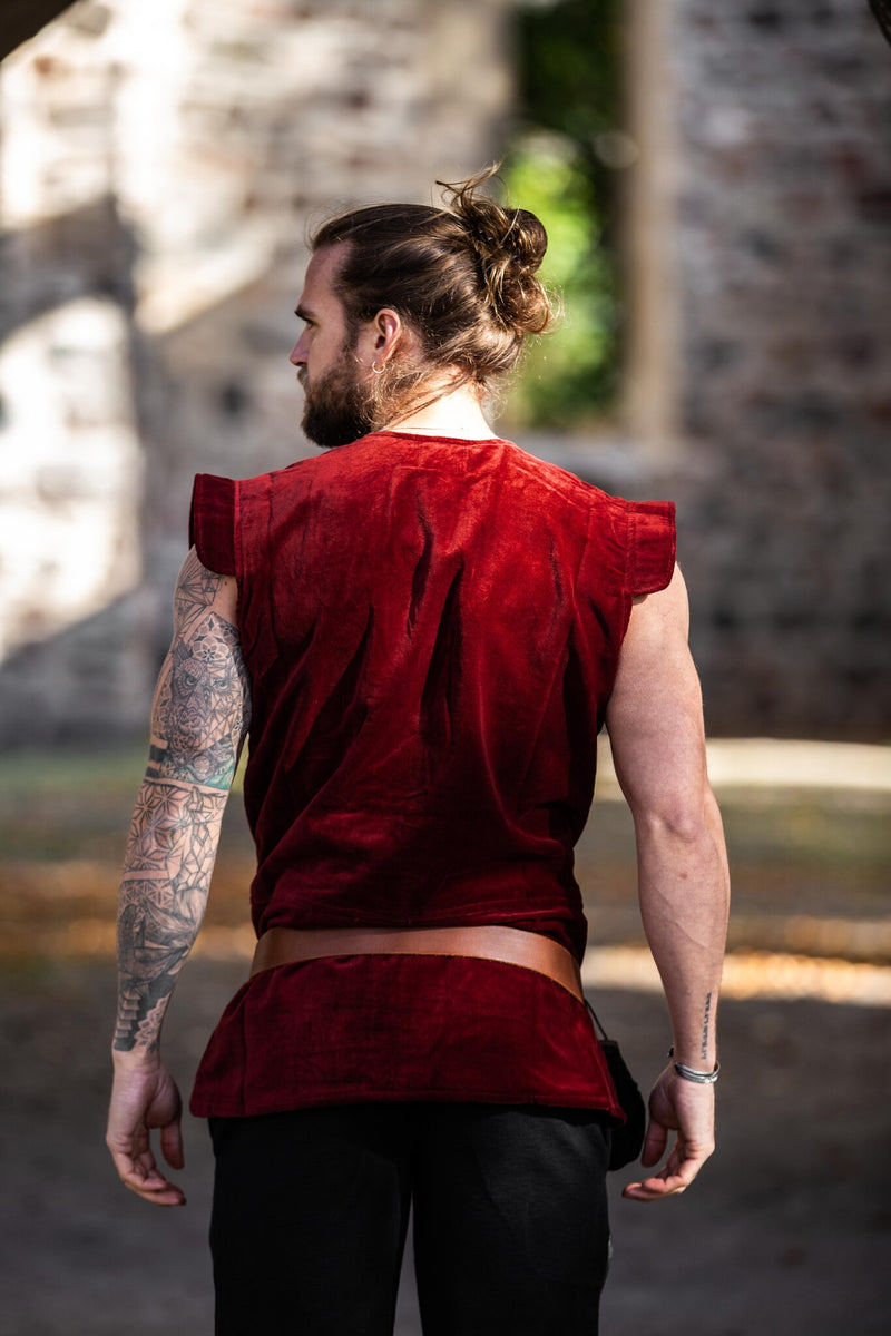 Jubón de finales del siglo XVI Watergeuzen, rojo