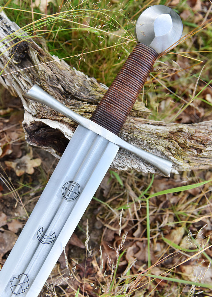 Medieval sword River Witham, 13th century, semi-sharp