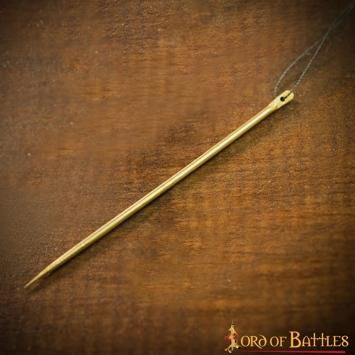 Brass needles, set of 6 pieces