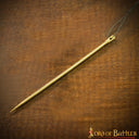 Brass needles, set of 6 pieces