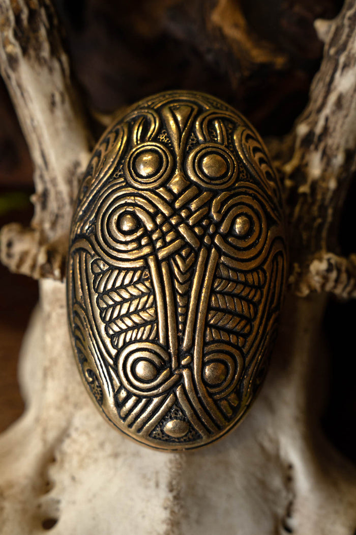 Vendel turtle brooch, Dorestad, bronze, price per piece