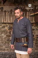 Tunika Lodin, mørkegrå, uldblanding