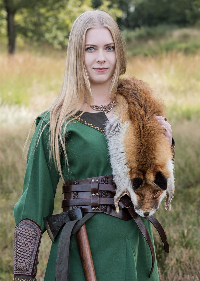Viking Dress Jona, green