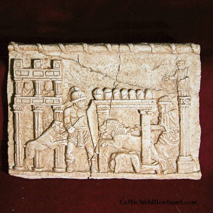 Relief gladiator battles Circus Maximus