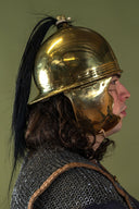 Casque montefortino républicain A, en laiton, 1,3 mm