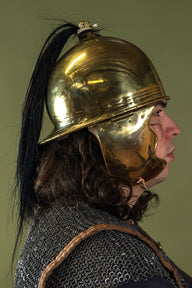 Republican montefortino A, brass, 1.3 mm