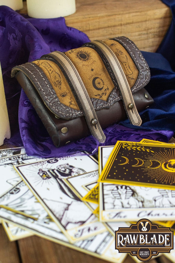 Incantation Tarot Pouch and Deck - Brown