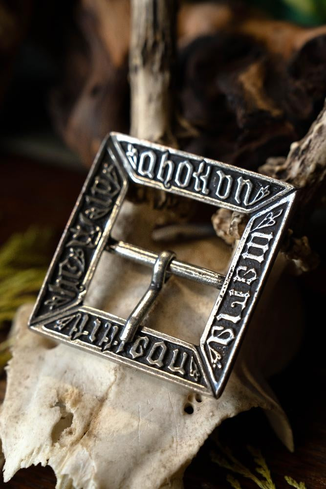 15th-century buckle Erik, silver-plated