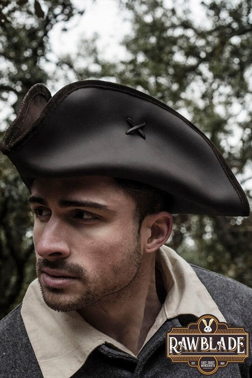 Pirate hat Jack Rackham, brown