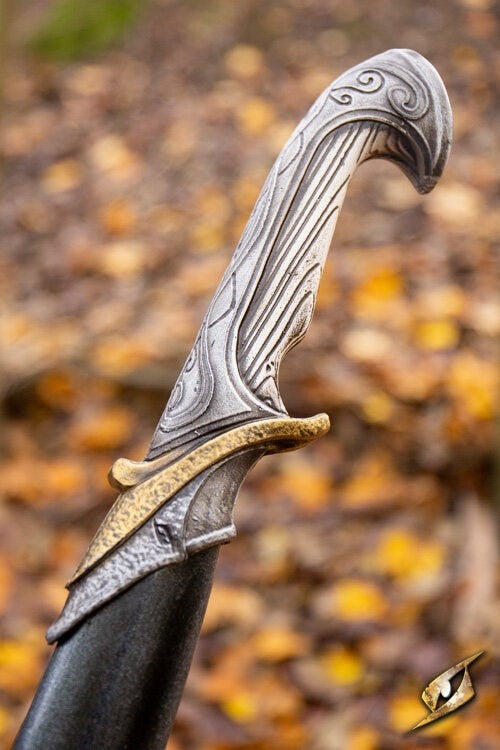 Curved LARP elven sword, 105 cm