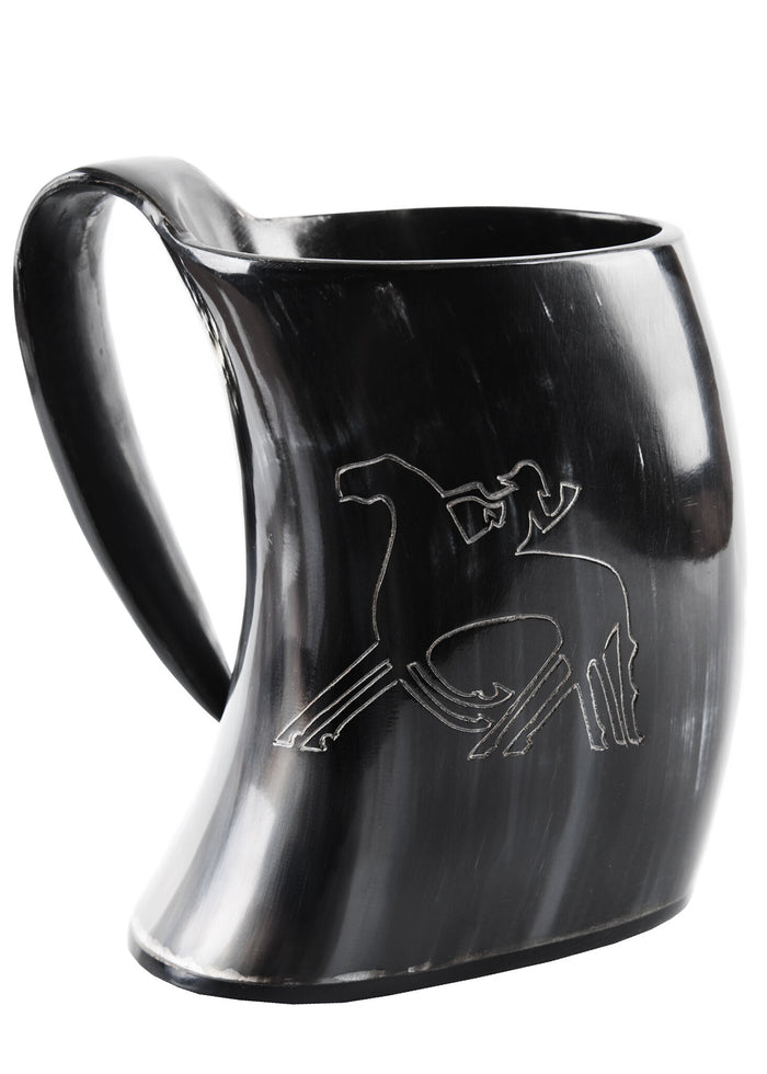 Horn cup, Odin with Sleipnir, 650-1000 ml