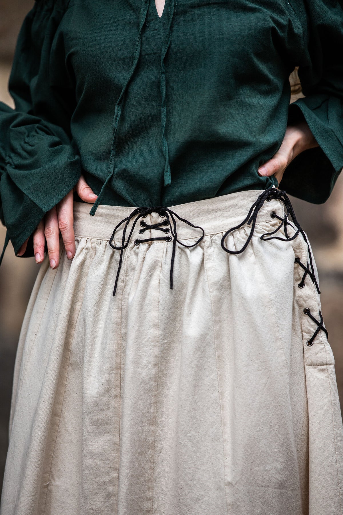 Renaissance skirt, cream