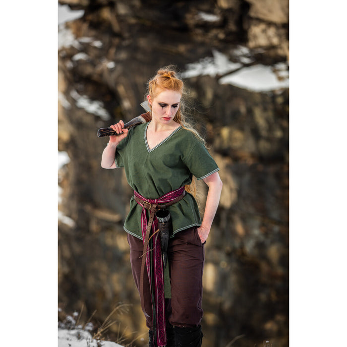 Viking belt Caja, red, 235 cm