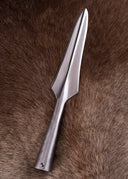 Mittelalterliche Speerspitze, ca. 33 cm, halb scharf