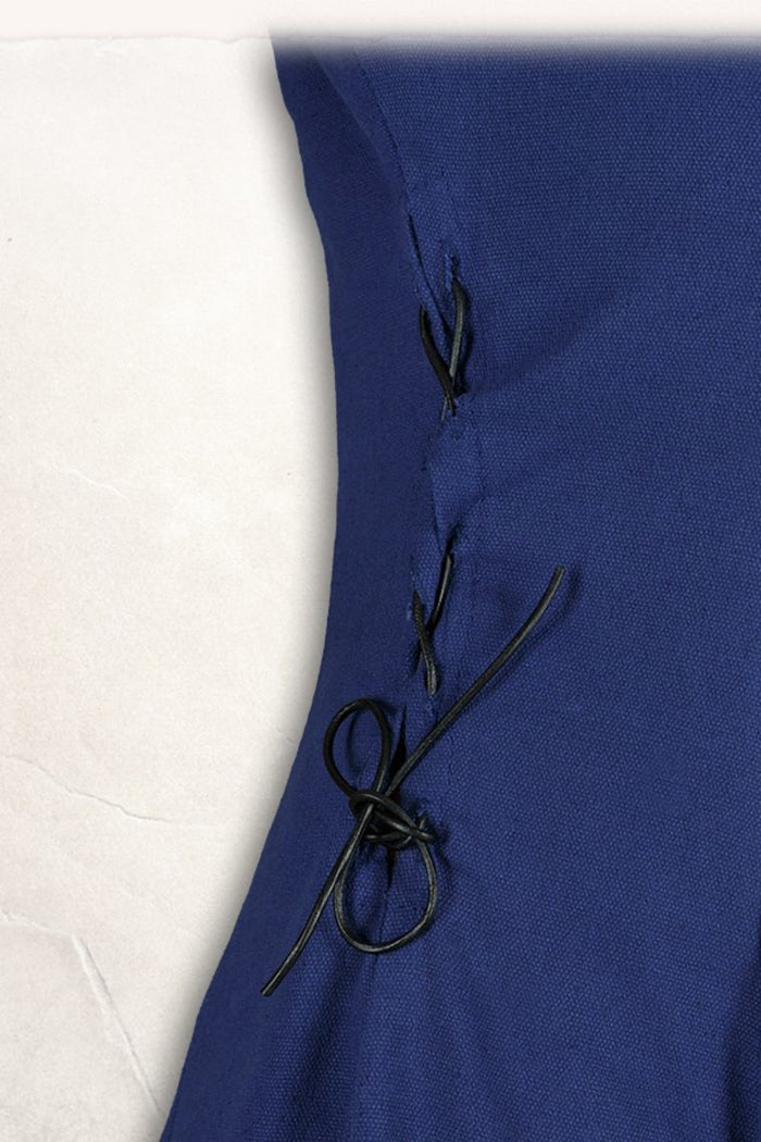 Medieval dress Lenora, blue