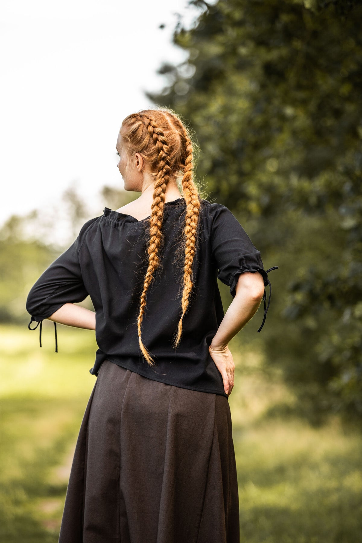 Baroque blouse Julia black