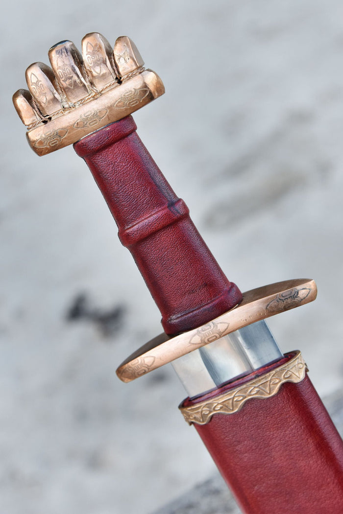 Vestre Berg Viking sword, 10th century, semi-sharp