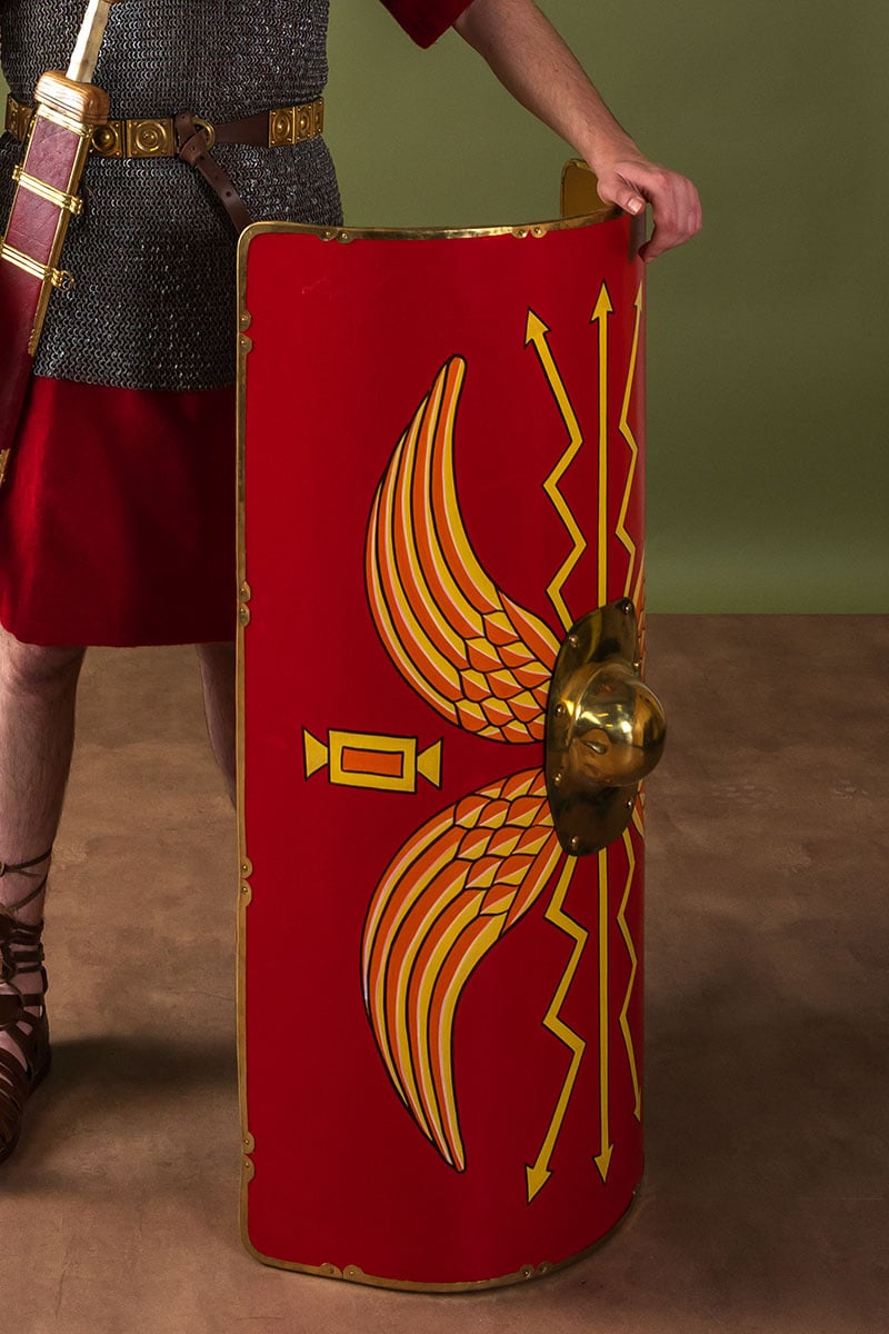 Wooden scutum