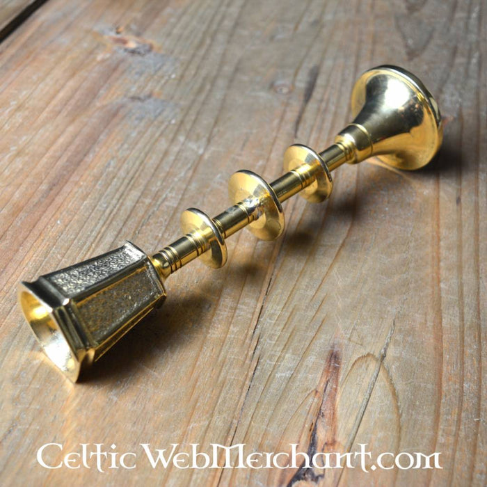 Medieval candlestick, brass