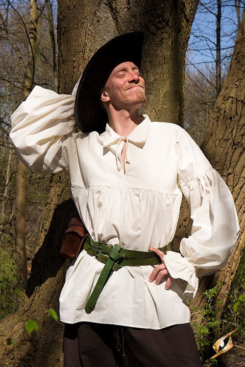 Baroque Shirt Jack, 17th Century, Natural