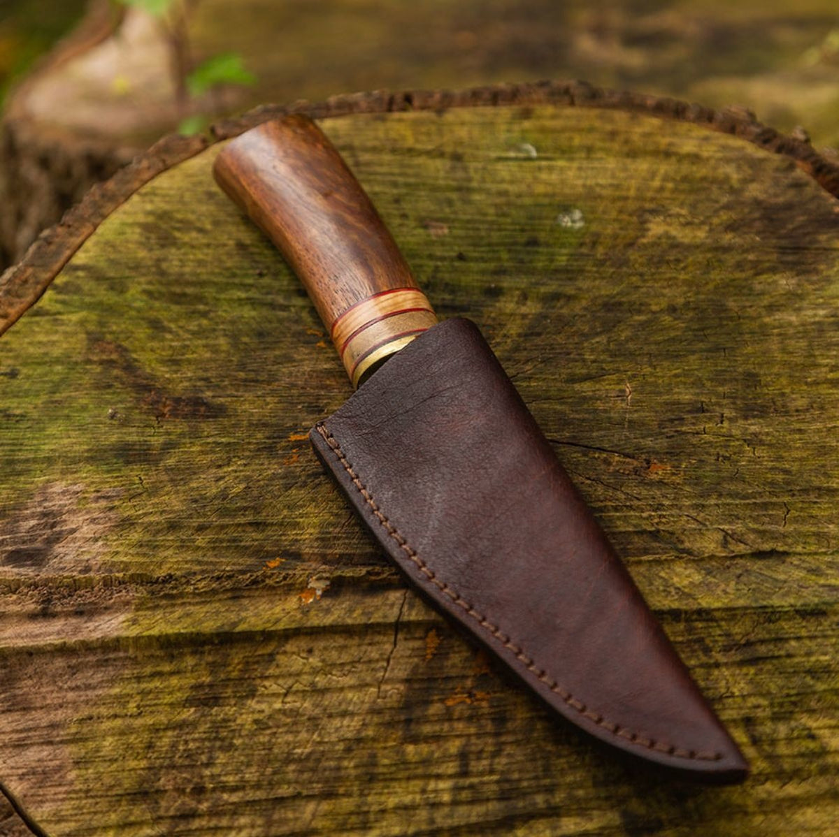 Viking knife Geirolf, semi-sharp