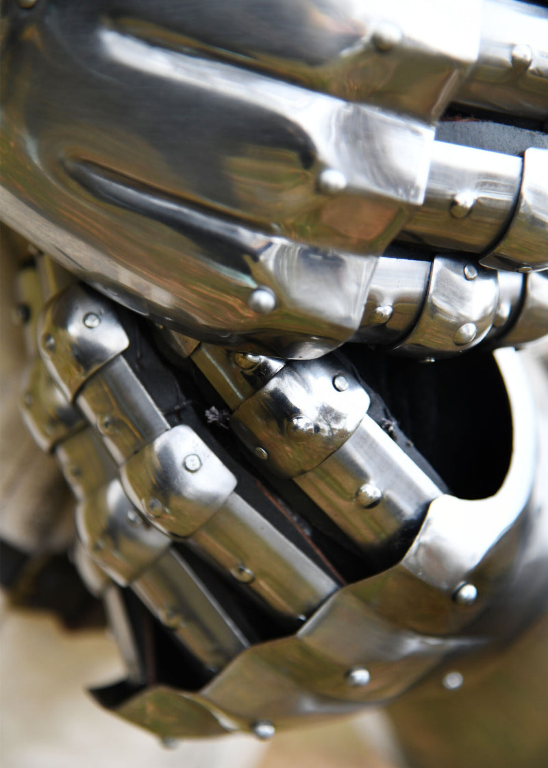 Guantes de reloj de arena Wighelm, 1350–1410, 1,6 mm