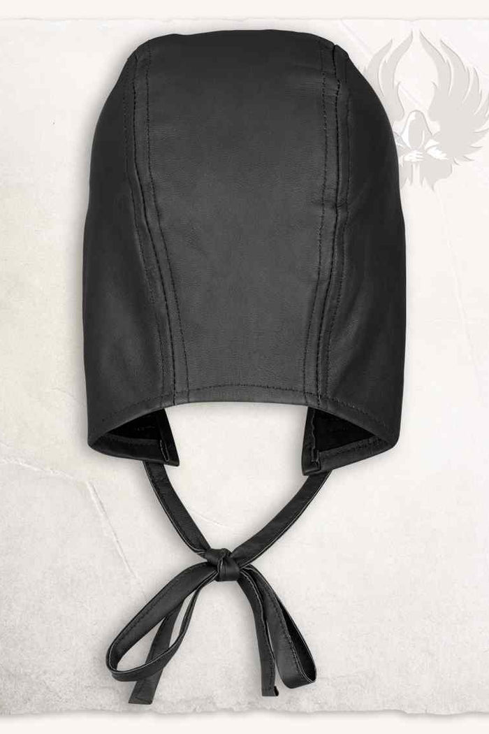 Medieval Coif Martinus, black