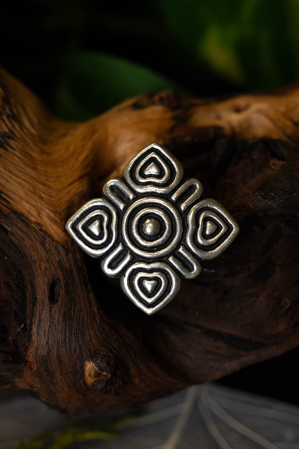 Arabic Viking jewel, silvered