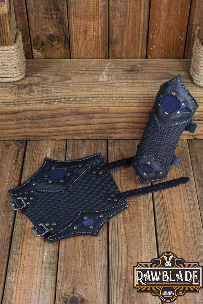 Beljant Bracer - black and deepblue