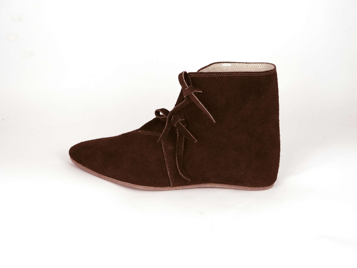 Medieval shoes Karl, medieval, brown