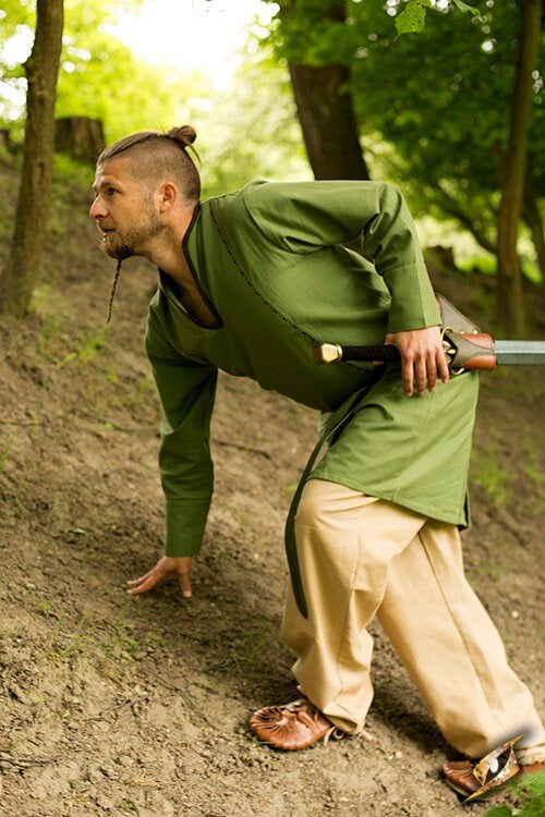 Elven tunic green