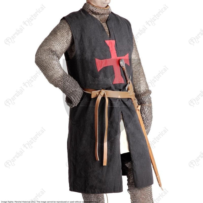 Templar sergeant surcoat, black