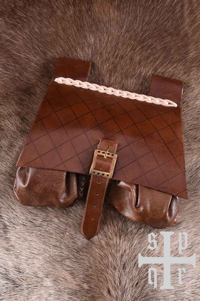 Medieval belt bag 14th century