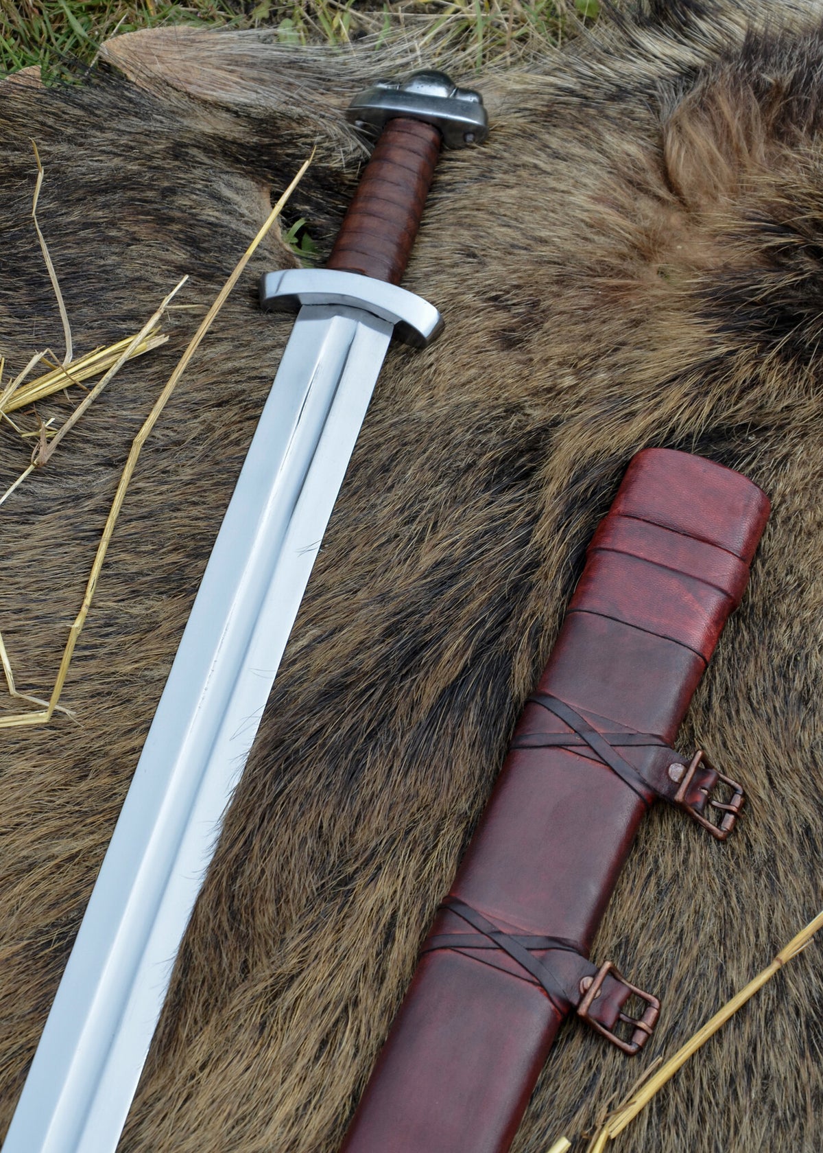 Viking sword Godfred, semi-sharp