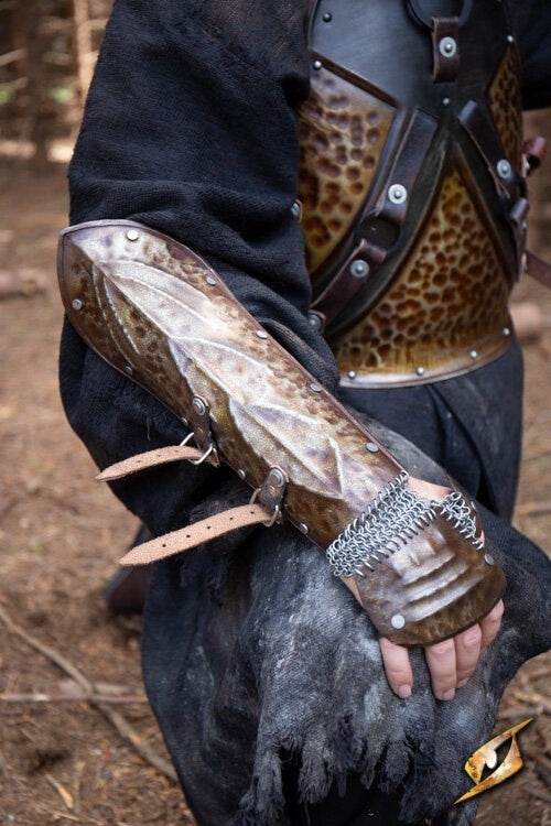 Raider bracers, underarm guards, 1 mm