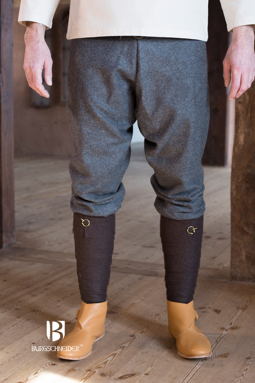 Thorsberg trousers Fenris, wool blend, dark grey