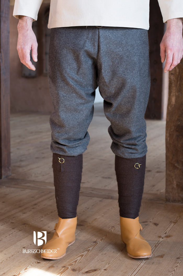 Thorsberg trousers Fenris, wool blend, dark grey