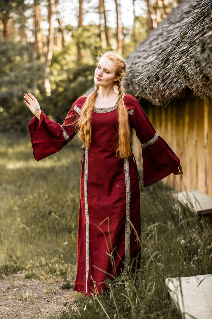 Dress Cleena red